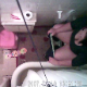 In what appears to be a genuine voyeur video, a hidden camera records a woman having a runny shit and wiping herself in a bathroom. Pooping sounds are audible, and the finished product is visible in the toilet when she gets up. About 1.5 minutes.
